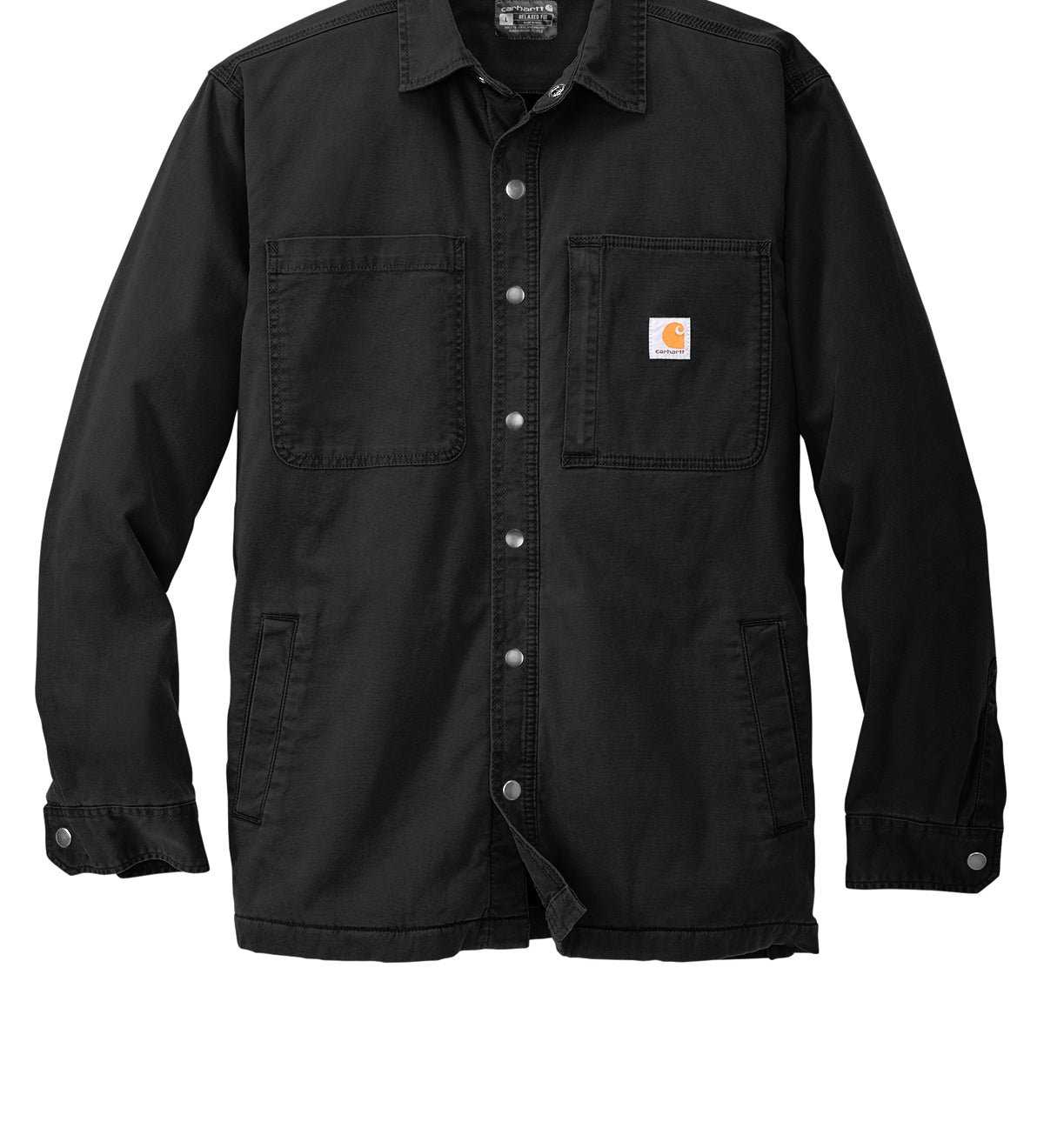 Carhartt Rugged Flex Fleece-Lined Shirt Jac -  Customized Logo