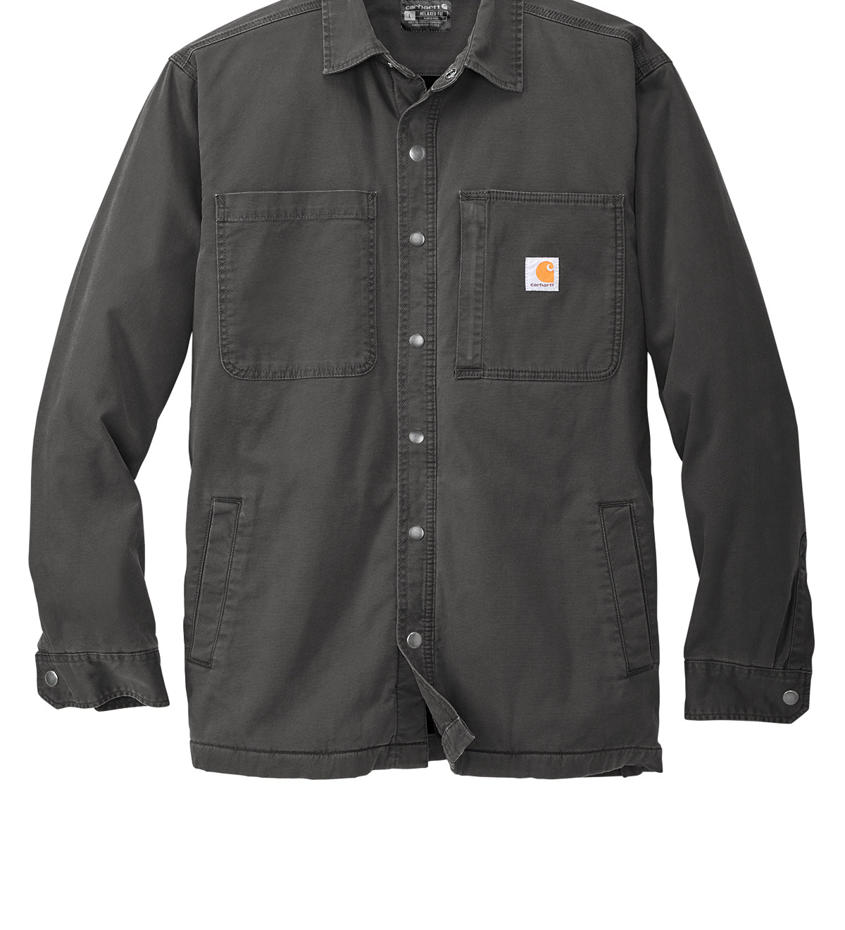 Carhartt Rugged Flex Fleece-Lined Shirt Jac -  Customized Logo