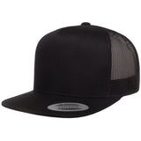YP 6006 Flat Billed Trucker Hat - Custom Embroidery