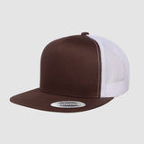 YP 6006 Flat Billed Trucker Hat - Custom Embroidery
