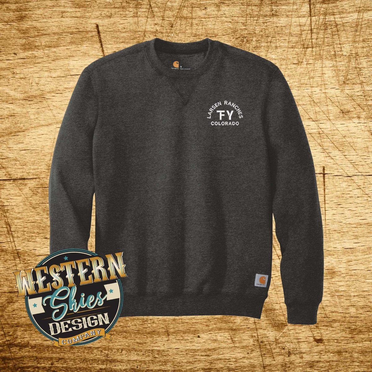 Carhartt Midweight Crew Sweatshirt - Western Skies Design Company