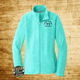 Port Authority® Ladies Heather Microfleece Full-Zip Jacket - Western Skies Design Company